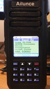 ailunce hd1 codeplug address book