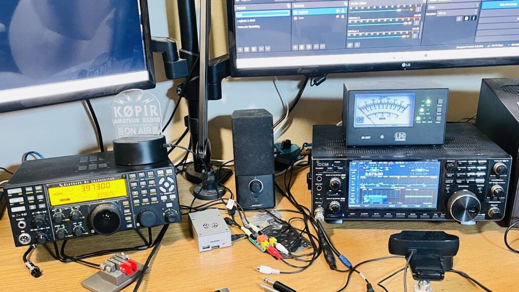 icom 7610 and elecraft k3s receiver settings